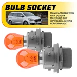 For Kia Soul/optima K5 2012-2013 Front Turn Signal Lamp Light Bulb Socket Auxito. Fixed Price $13.29.
