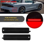 For Pontiac Firebird/trans Am 1993-2002 Smoked Led Red Bumper Side Marker Lights. Fixed Price $29.69.