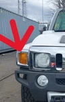Hummer H3 : 2006, 2007, 2008, 2009, 2010, Right Passenger Park/turn Signal Light. Fixed Price $54.00.