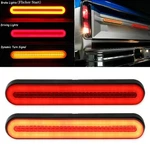 2pcs 9 Inch Trailer 100 Led Tail Light Bar Red Sequential Spin Running Ta. Fixed Price $44.68.