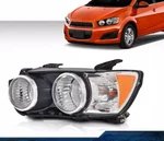 Fit For 2012-2016 Chevy Sonic Chrome Amber Halogen Headlight Left Driver Side. Fixed Price $97.49.