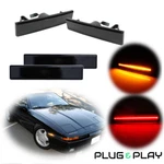 Smoked Led Front&rear Side Marker Parking Lights For 86-92 Toyota Supra Mk3 A70. Fixed Price $39.99.