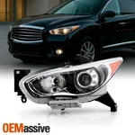 Fit 2013 Infiniti Jx35 / 14-15 Qx60 Oe Hid Model Projector Led Headlights (left). Fixed Price $192.98.