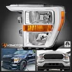 Left/driver Side Fits 2021-2023 Ford F150 F-150 Halogen Headlight Lamp 21-23. Fixed Price $174.38.