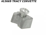 1953-1963 Corvette Turn Signal Housing Lock / Stop Wedge With Screw. Fixed Price $14.00.
