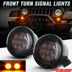 Led Amber Turn Signal Light Assembly Smoke Lens For 2007-2018 Jeep Wrangler Jk. Fixed Price $20.99.