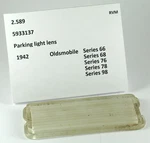 1942 Oldsmobile Series 66 68 76 78 98 Nos? Parking Light Lens. Fixed Price $14.99.