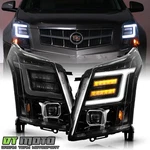 For 2010-2016 Cadillac Srx Halogen Black Led Sequential Projector Headlights. Fixed Price $308.99.