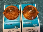 2 Gm 1963-1967 Corvette Park Lamp Lens Nice. Fixed Price $49.99.