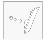 Genuine Gm Front Driver Side Marker Lamp 22874972. Fixed Price $32.00.