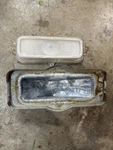 1960 - 62 Chevy Pickup Turn Signal Parking Light Assembly Housing White 60 61 Vg. Fixed Price $15.00.