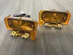 1964 1965 Pontiac Gto Lemans Tempest Amber Front Turn Signal Light Assemblies. Fixed Price $124.49.