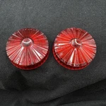 Vintage Reflect-0-lite 100 Sae-p-p1-68 Red Cover Lenses Lot Of 2. Fixed Price $14.34.