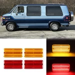 4x Led Side Marker Lights For 85-95 Chevy G10 G20 Gmc G1500 G2500 P30 P3500. Fixed Price $53.99.