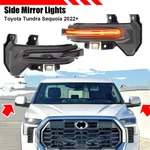 Pair Dynamic Amber Led Side Mirror Turn Signal Light For 2022-2025 Toyota Tundra. Fixed Price $49.07.