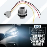 Turn Light Signal Plug Connector Harness 26243-5ha0a For Nissan (set Of 2). Fixed Price $11.99.