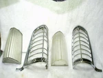 1973 1974 Lincoln Mark Chrome Turn Signal D5lb-13237aa Bezels & Lens. Fixed Price $165.00.
