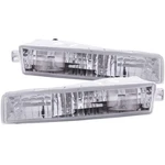 Anzo Usa 511012 Honda Prelude Chrome Euro W/amber Reflector Bumper Light Asse.... Fixed Price $29.48.
