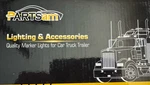 Partsam 2pc 3"5 Inc Glass/clear Amber Led $60. Fixed Price $60.00.