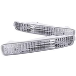 Anzo Usa 511009 Honda Accord Chrome Euro W/amber Reflector Bumper Light Assem.... Fixed Price $23.28.