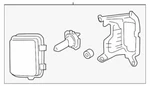 Genuine Kia Fog Lamp Assembly 92202 1u700. Fixed Price $94.49.