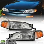 For 1995-1996 Toyota Camry Headlights Headlamps W/ Corner Lights 4pc Left+right. Fixed Price $89.99.