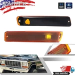 Amber Plastic Lens Corner Signal Lights For 73-79 Ford F-150 Truck 78-79 Bronco. Fixed Price $34.99.