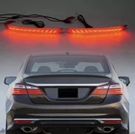 Full Led Tail/brake/sequential Blink Bumper Reflectors For Honda 16-17 Accord 4d. Fixed Price $55.00.