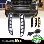 Clear Lens Sequential Led Drl Lights W/ Turn Signal Kit Fits Ford Explorer 16-19. Fixed Price $49.99.