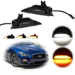 For Infiniti Q50 Q50s Sport 2014-2020 Front Sequential Led Turn Signal Fog Light. Fixed Price $29.99.
