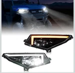 Sautvs Ranger 570 Sp Headlights Assembly, Led Head Lights Front Lamps With.... Fixed Price $200.00.