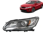 Honda Accord 2013-2015 Lh Halogen No Drl Headlight Black Housing 33100t2aa01. Fixed Price $133.99.