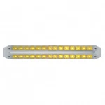 United Pacific 37675 Turn Signal Light Dual 14 Led 12" Bars, Amber Led/chr. Fixed Price $84.05.