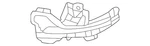 Genuine Mitsubishi Signal Lamp 8351a168. Fixed Price $125.30.