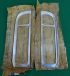 Nos 1967-1972 Chevrolet Gmc Fleetside Truck Blazer Jimmy Tail Light Bezel Pair. Fixed Price $175.00.