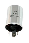 3-prong Thermal Turn Signal Flasher Relay 6 Volt 12a, Vintage Cars, Round, Tf535. Fixed Price $5.62.