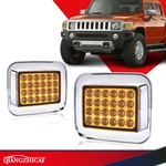 Fit For Hummer H2 2003-2009 Led Corner Signal Lights Parking Lamps Left+right Us. Fixed Price $38.10.