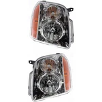 For 2007-2014 Gmc Yukon Xl Pair Headlights Driver And Passenger Side W/bulbs. Fixed Price $254.42.