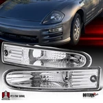 Fit 00-02 Mitsubishi Eclipse Crystal Clear Front Bumper Lights Turn Signal Lamps. Fixed Price $23.99.