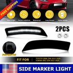 Full Led Side Marker Lights For 2022-up Toyota Gr86 Subaru Brz Smoked Lens Pair. Fixed Price $20.89.