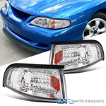 Fits 94-98 Ford Mustang Gt Svt Gts Corner Lights Parking Turn Signal Lamps Pair. Fixed Price $29.95.