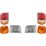 Headlight Kit For 1993-97 Ford Ranger With Tail Light Corner Left & Right. Fixed Price $111.79.