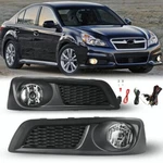 For 2010 2011 2012 Subaru Legacy Fog Lights Lamp Clear Lens Complete Kit +wiring. Fixed Price $51.99.