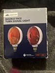 Up 30241 - Double Face Turn Signal Light W/ 1157 Bulb Amber Front / Red Back. Fixed Price $30.00.
