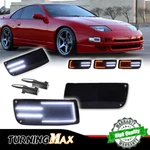 Smoke Front Bumper Corner Turn Signal Light Lamps For Nissan 300zx Z Z32 1990-96. Fixed Price $89.99.