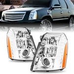 Hid Projector Headlight For 2007-2014 Cadillac Escalade Headlamps Lh+rh 07-14. Fixed Price $151.79.