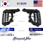 Front Bumper Fog Lamp Bezel Left + Right 2 Pcs Oem Santa Fe Xl 3.3l 2017-2019. Fixed Price $368.62.