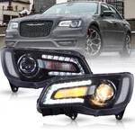 Vland For 2011-2023 Chrysler 300 Black Led Drl Projector Headlights Front Lamps. Fixed Price $233.74.