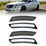4pcs For Chevy Camaro 2016-2024 Smoked White Led Side Marker Light Smoke Housing. Fixed Price $22.58.