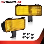 Front Turn Signal Park Lights Yellow Lamps Fit For 1981 1982 Chevy Silverado Gmc. Fixed Price $18.48.